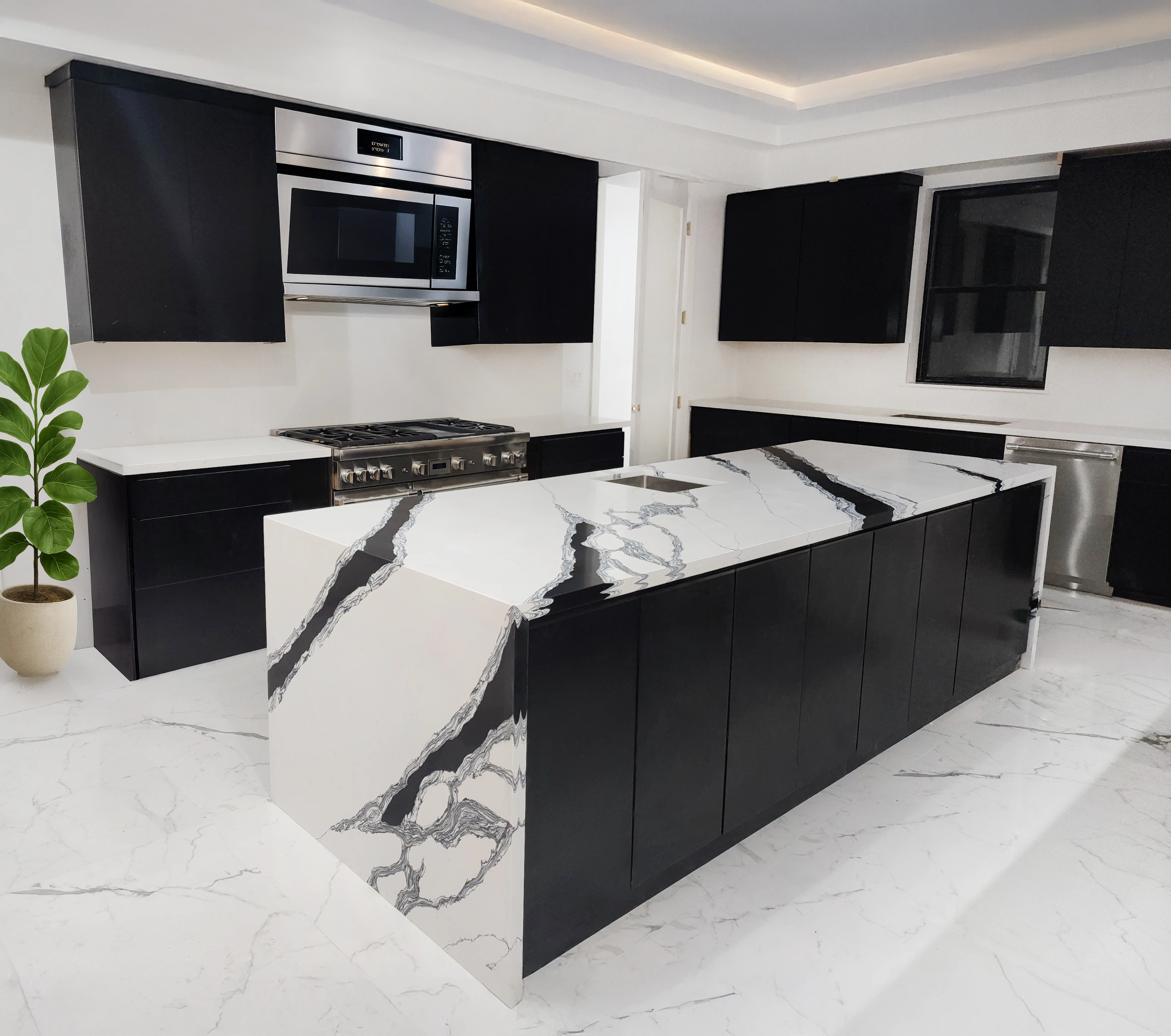 Panda White Quartz scene 4