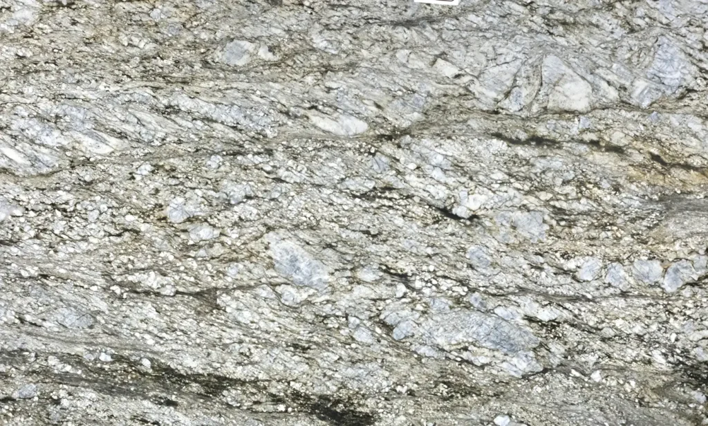 full slab of blue dunes by Bolder Image Stone.