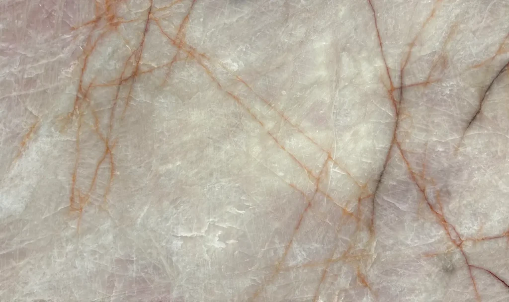 full slab of rosso crystallo by bolder image stone