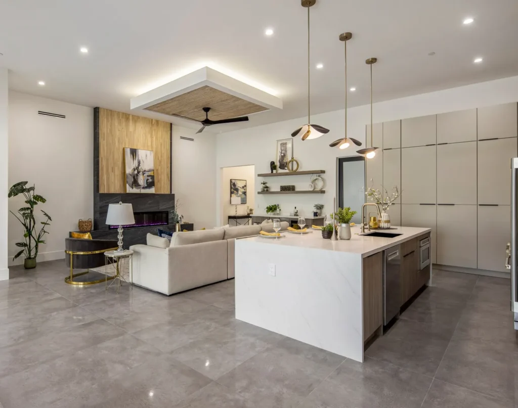 kitchen application wth volakas by bolder image stone
