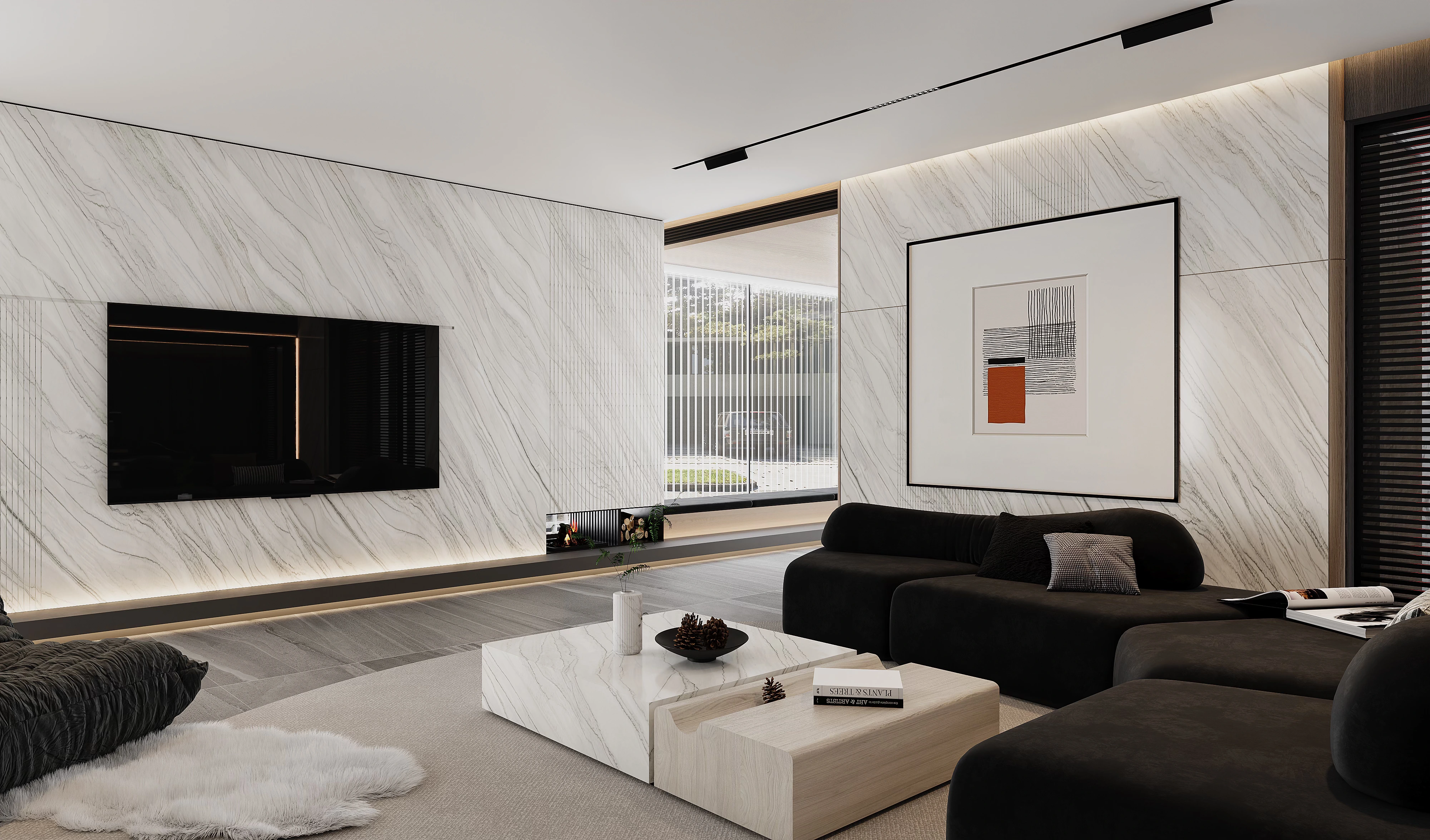 White Lux Quartz scene 3