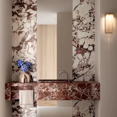 The Rare, Iconic Viola Marble Designers Love for High-End Luxury Spaces